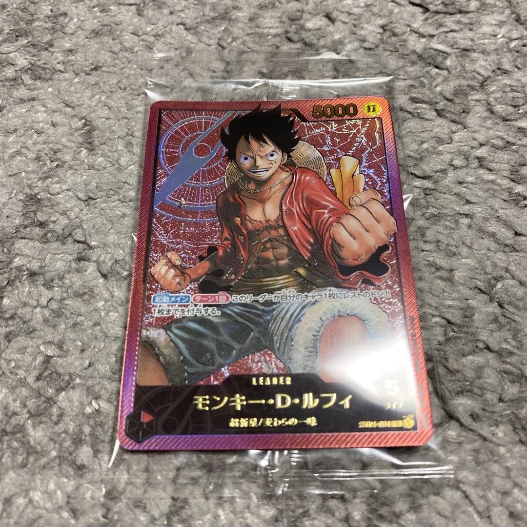 Amazon.co.jp: ワンピ ースカードゲーム 赤 ルフィ リーダー キラ