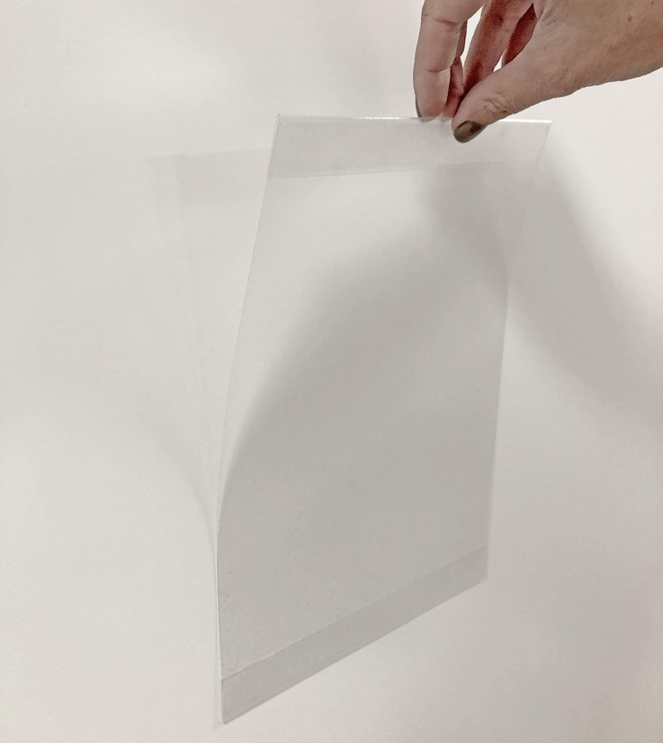 Confezione da 10 supporti A4 per poster adesivi da parete, forma a C, per proteggere poster e foto da graffi, 2 adesivi biadesivi da parete