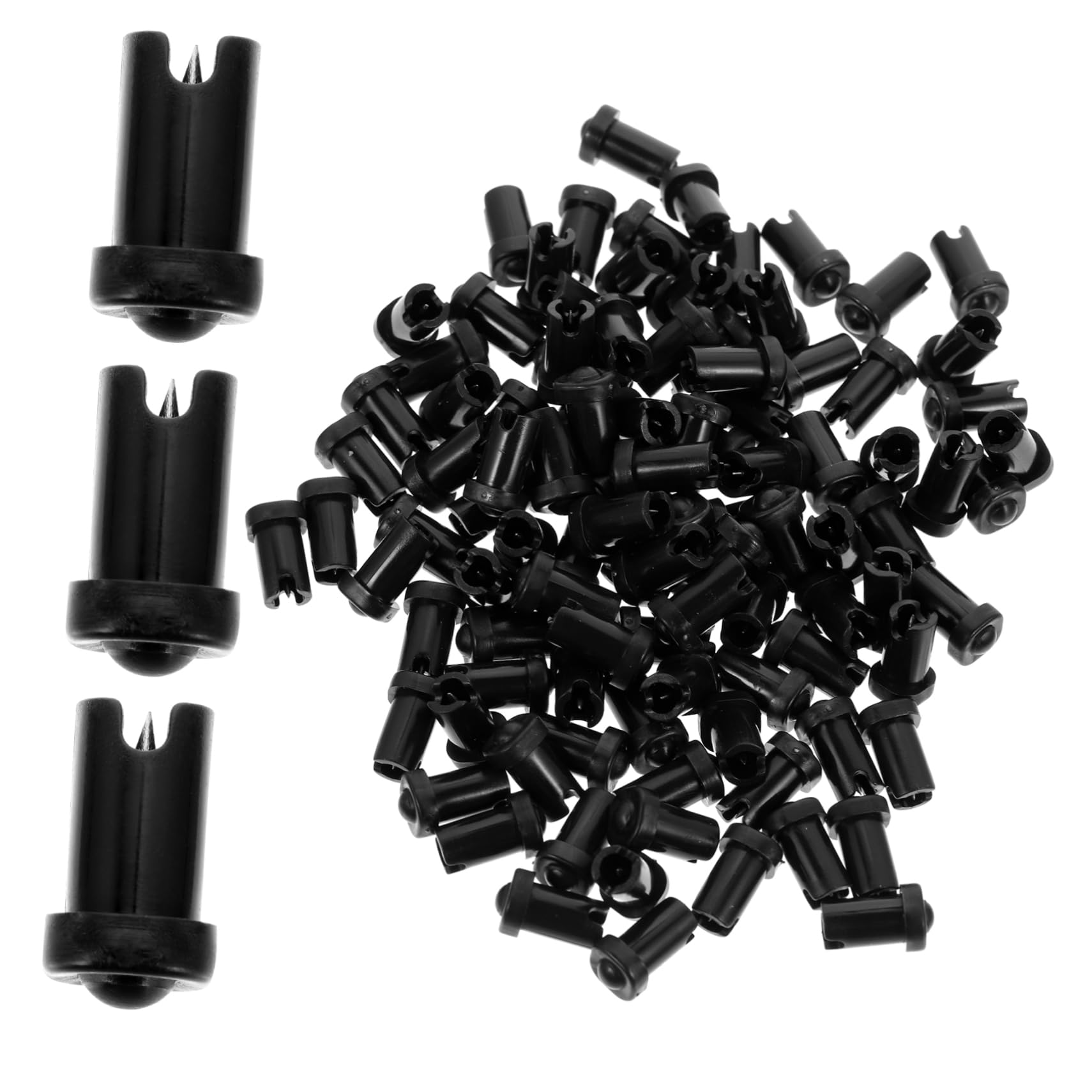 FRCOLOR Lash Bottle Needle 100pcs Lash Needles Set Anti-blocking Pin Tools Set