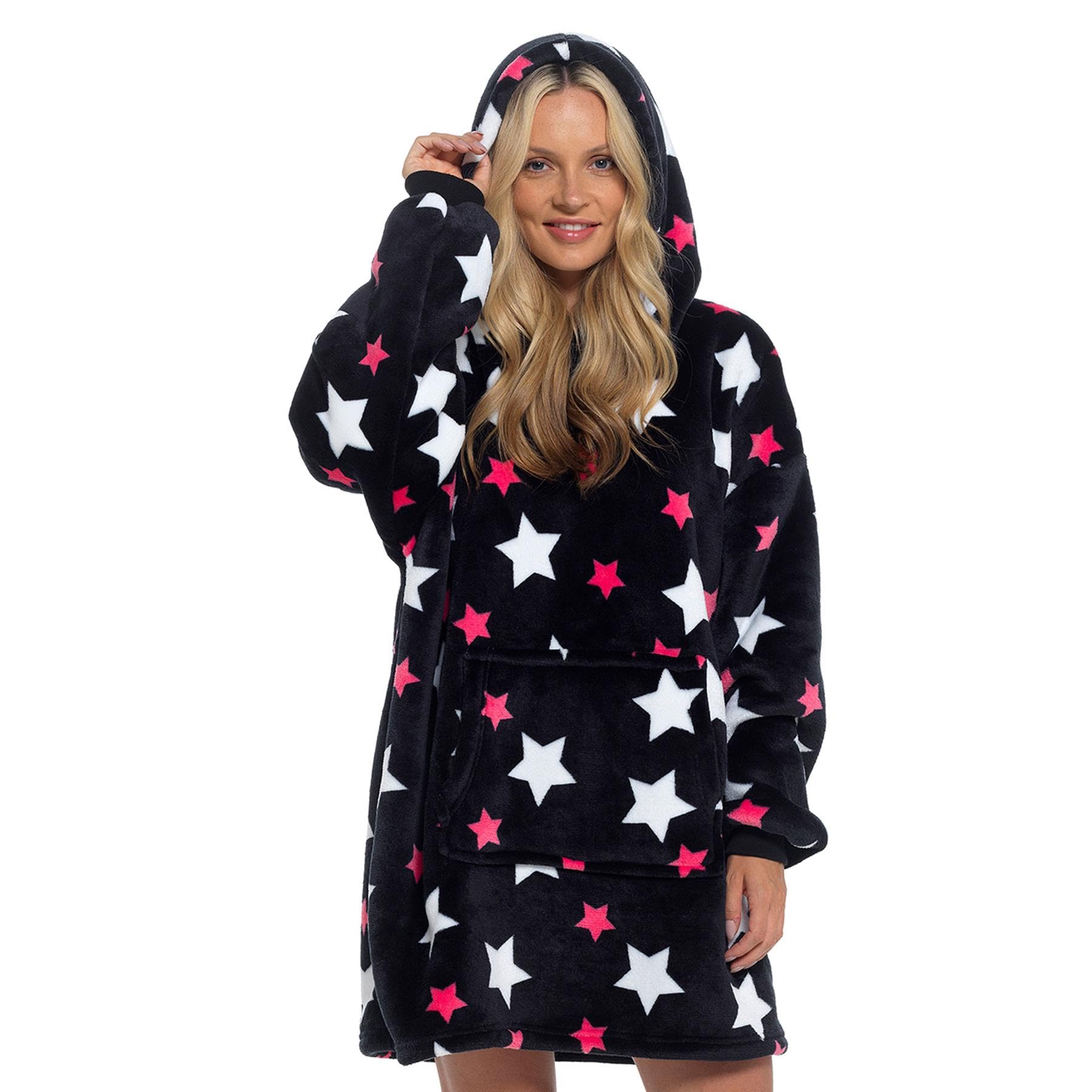 Couverture à capuche étoiles A2Z pour cocooning d'hiver dans votre canapé - 6