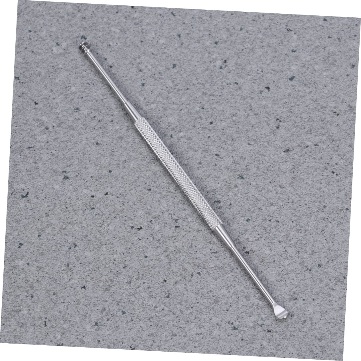 Anneome Stainless Steel Spiral Wax Remover Tool Double Ended for Safe and Wax Removal Care Cleaning Kit Silver