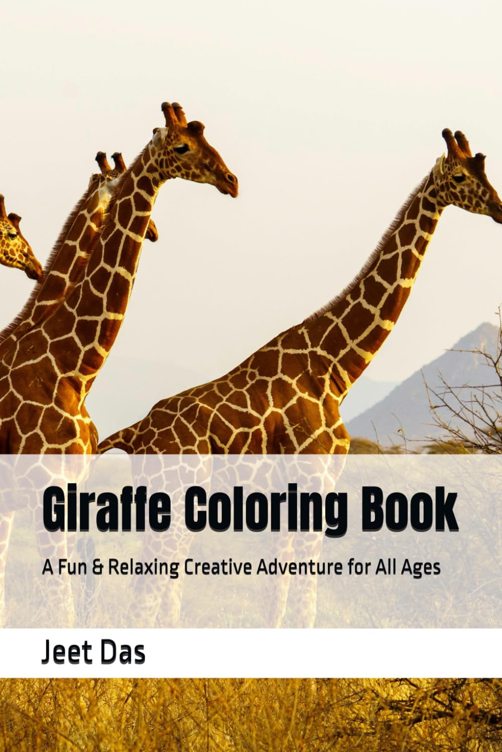 Giraffe Coloring Book: A Fun & Relaxing Creative Adventure for All Ages