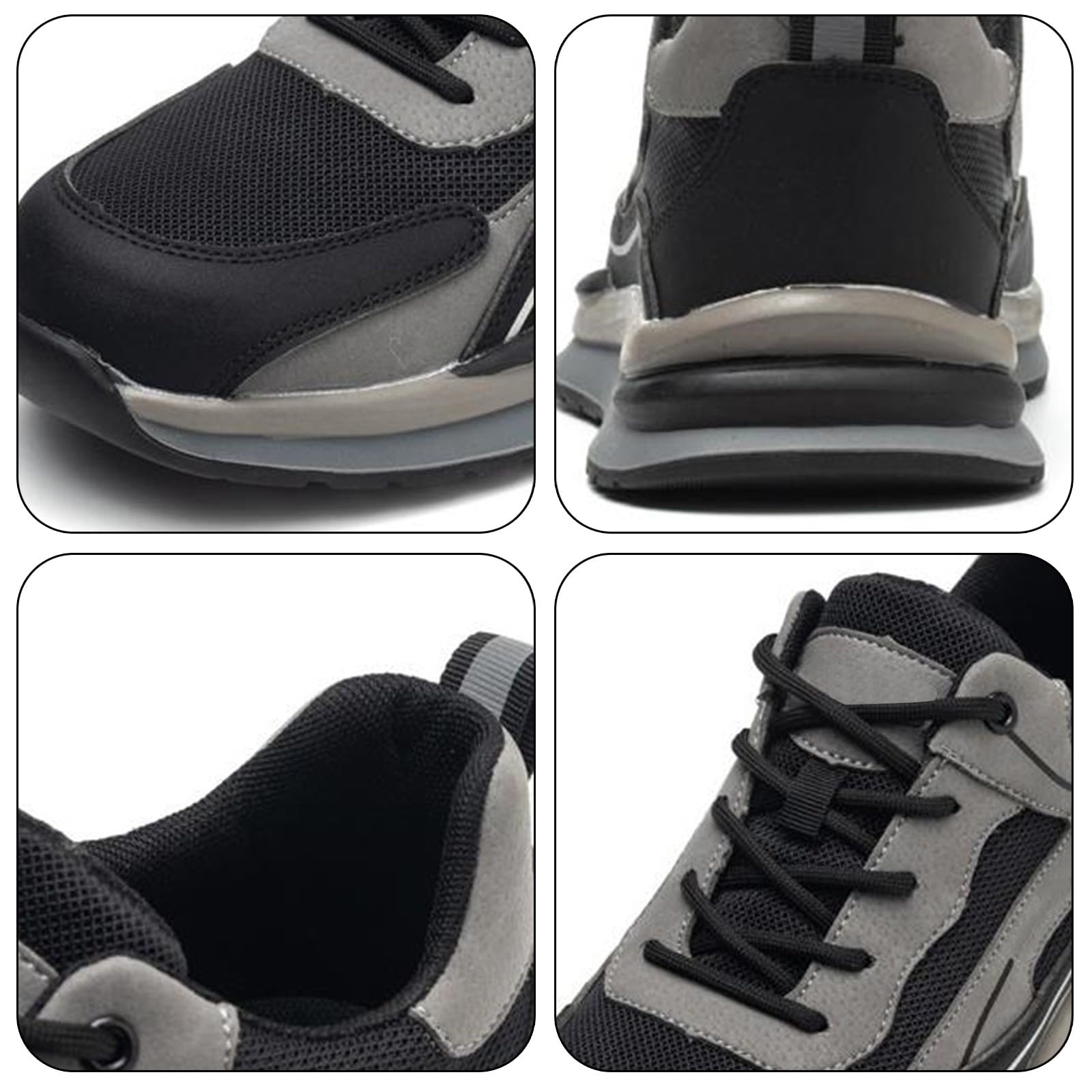 Zapatos al aire libre de los hombres Ancho, Zapatos Deportivos Con Cordones