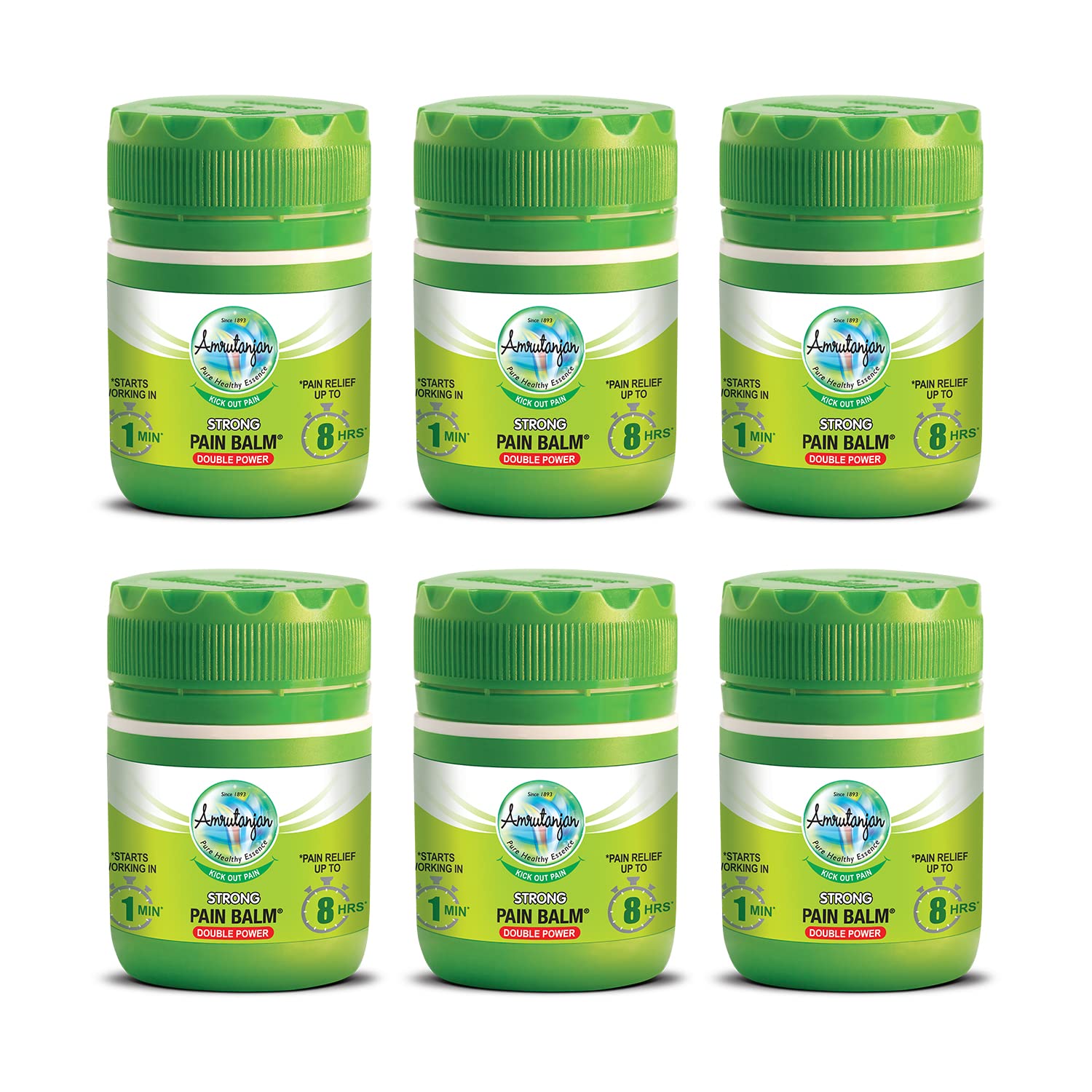 AMRUTANJAN STRONG PAIN BALM 8 ML - PACK OF 6-picture-15