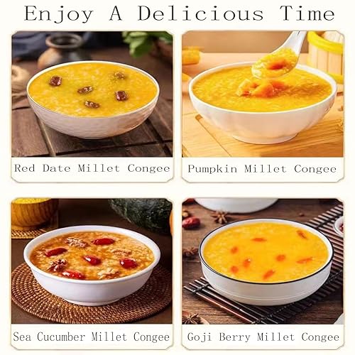 Miniatura 7 de Mijo 17.63 oz sin gluten descascarado a granel de mijo seco al sol de grano entero