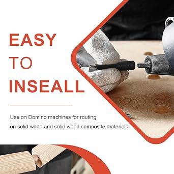 10mm Domino Cutter Solid Carbide Bits for DF500 Jointer
