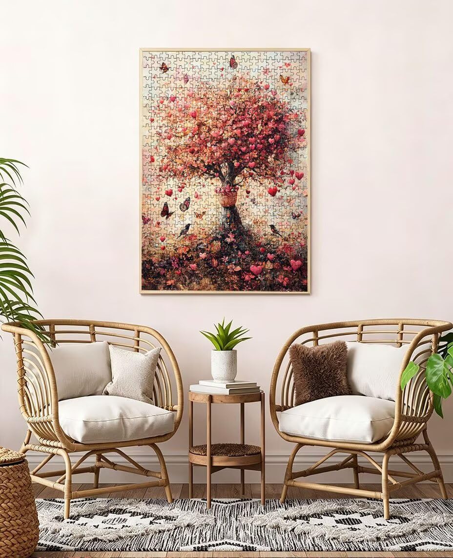 Puzzle 6000 Teile Erwachsene, Liebe Schmetterlinge Jigsaw Puzzle 6000 Teile, Impossible Klassische Puzzles, Komplex Herausfordernd Puzzles, Familie Aktivität Spiele, Wanddekoration Geschenke BXHZW2-7