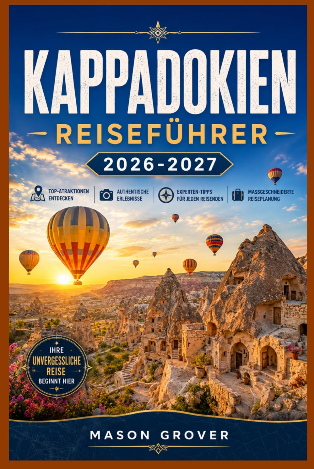 KAPPADOKIEN REISEFÜHRER 2026-2027: Ihr vollständiger Begleiter zu Feenkaminen, Heißluftballons, unterirdischen Städten und Höhlenhotels in der ikonischsten Landschaft der Türkei