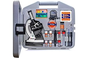 Play22 Kids Microscope Science Kit with 50 pcs Slides