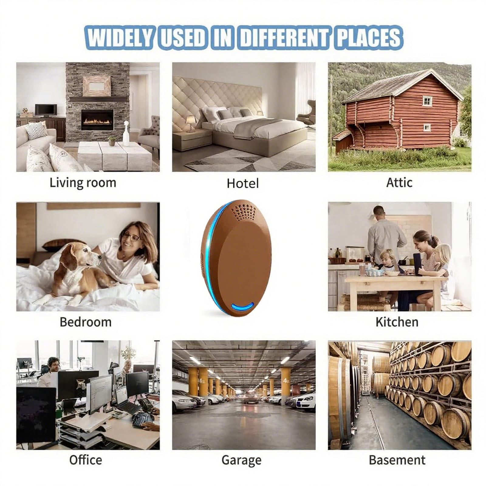 Easy to Use,Effective,Suitable for Indoor,5 Pack,Brown