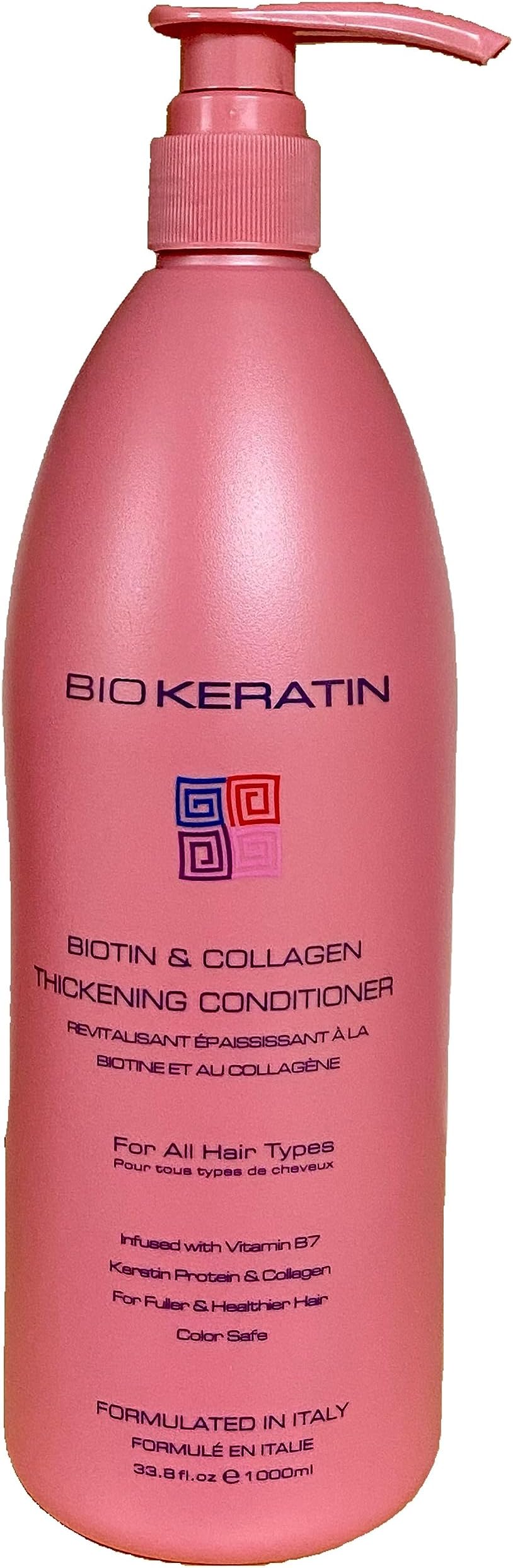 Bio Keratin Biotin & Collagen Thickening Conditioner, 33.8