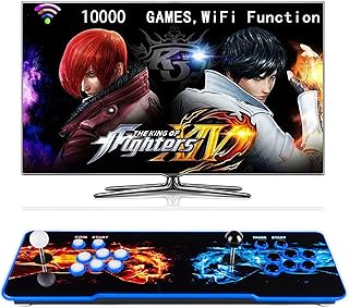 TOJASDN 26800 in 1 Pandora Box 40S Arcade Games Console,1280X720 Display,Search/Save/Hide/Pause Games,Two Separate joysticks,1-4 Players (26800 Games Separate)