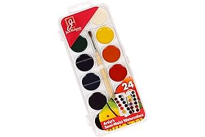 Richeson Student Semi-Moist Watercolor Paint Set
