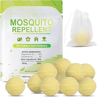 Mosquito Repellent Outdoor Patio, Mosquitoes Repellent Outdoor Powerful, Patio Mosquito Repellent Outdoor for Yard, Camping, Child&Pets Friendly 10 Pack