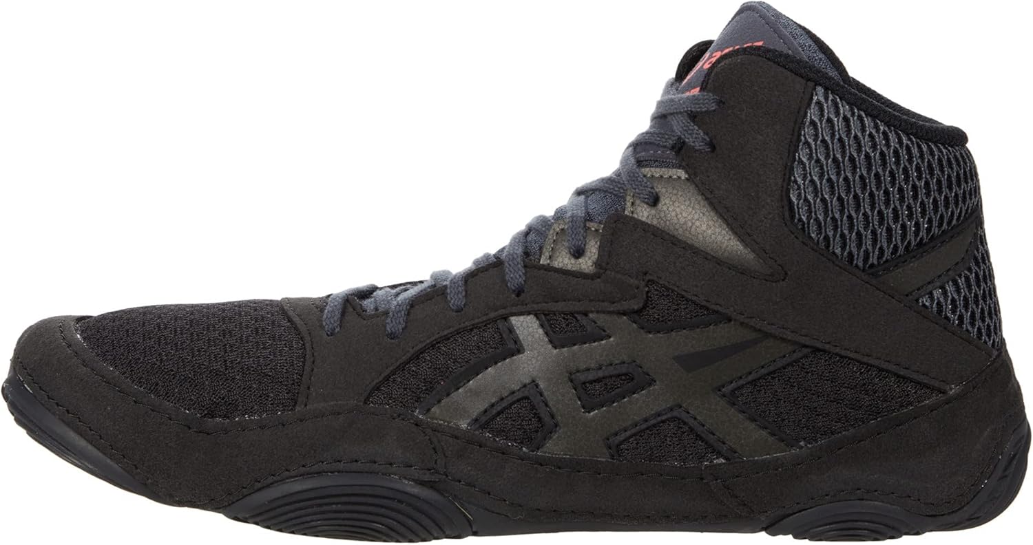 ASICS Snapdown 3 Wrestling Shoe Black/Gunmetal 5.5 EE - Wide - Image 4