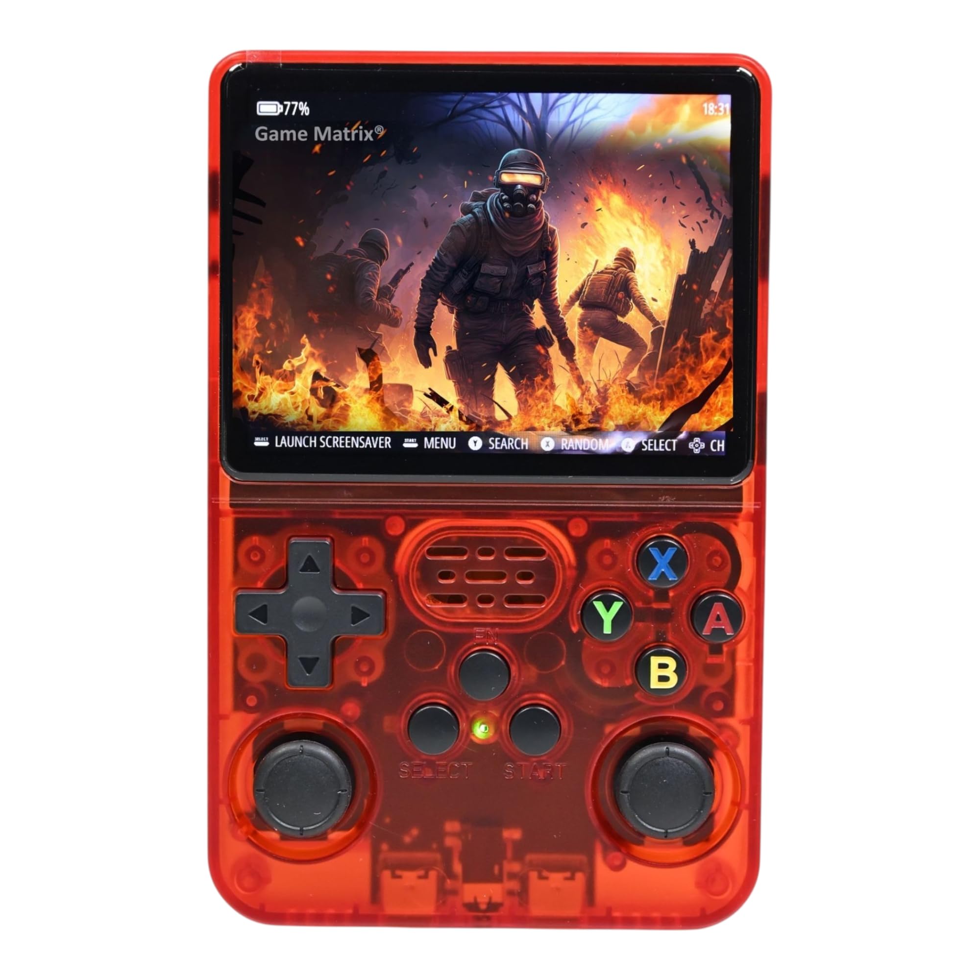 R36S Retro Handheld Video Game Console – up to 512GB, 100K Classic Games, Dual RAM Chips, 3.5" HD Screen, Linux OS, Fast Dispatch, QC Verified — view 11
