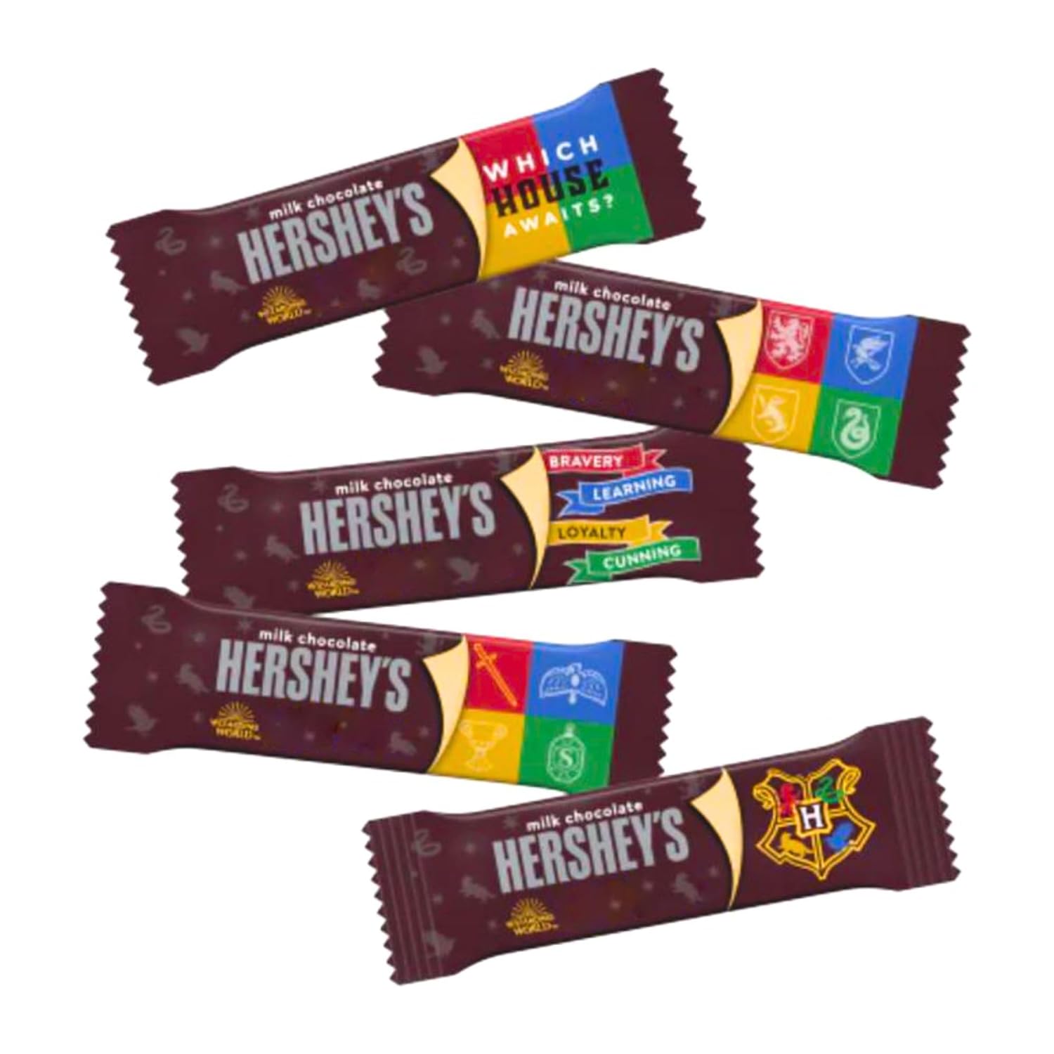 HERSHEY'S Milk Chocolate Bars, Special Edition Mystery Theme, Snack Size Candy, 2 Pound