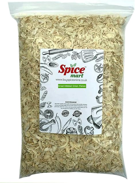Kibbled Onion | Onion Flakes Dried Seasoning A Grade Premium Quality Free UK P&P (50g)