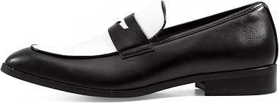Amali Levi Two Tone Penny Loafer Slip-On Shoes for Men