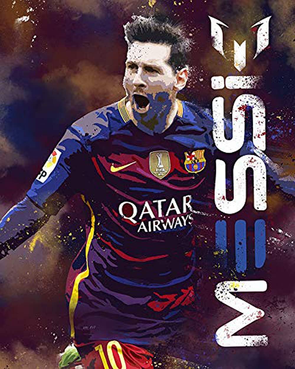 VVWV Argentina Lion Lionel Messi Room Posters for Wall Large Room Motivational Room Decoration L X H 30.48 X 45.72 Pack of 1 (B088GS1DM4) Amazon Price History, Amazon Price Tracker