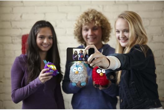 Furby Interactive Plush Red And Black