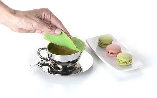 Miniatura 9 de Charles Viancin - Juego de 2 fundas de silicona para bebidas de uva de 4 pulgadas - Sellado hermético en cualquier vaso de borde liso, mantiene las