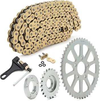 TOFR Chain Sprocket Conversion Kit Drive Transmission for Harley Sportster 1991-up 23+48 tooth sprocket