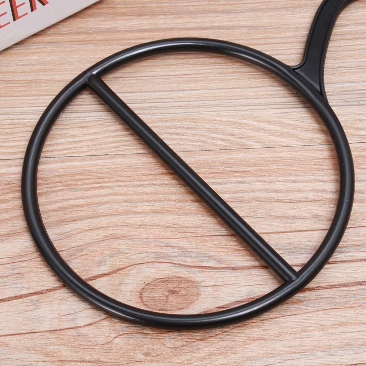 10pcs Circle Shape Plastic Scarf Organizer Holder