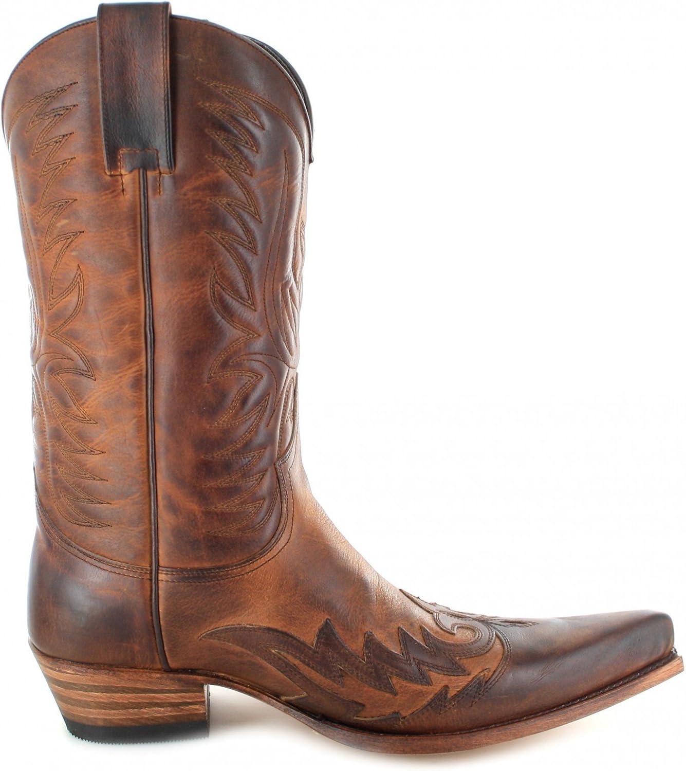 Sendra Boots Cowboystiefel Westernstiefel 3242 Braun