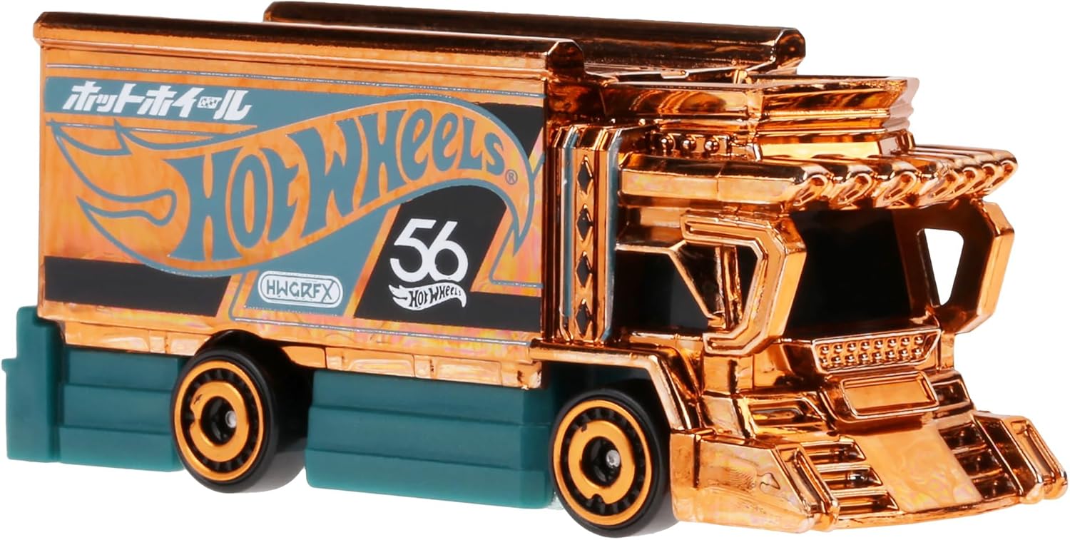 Hot Wheels Pearl & Chrome Raijin Express Chase 6/6 Die-Cast Car