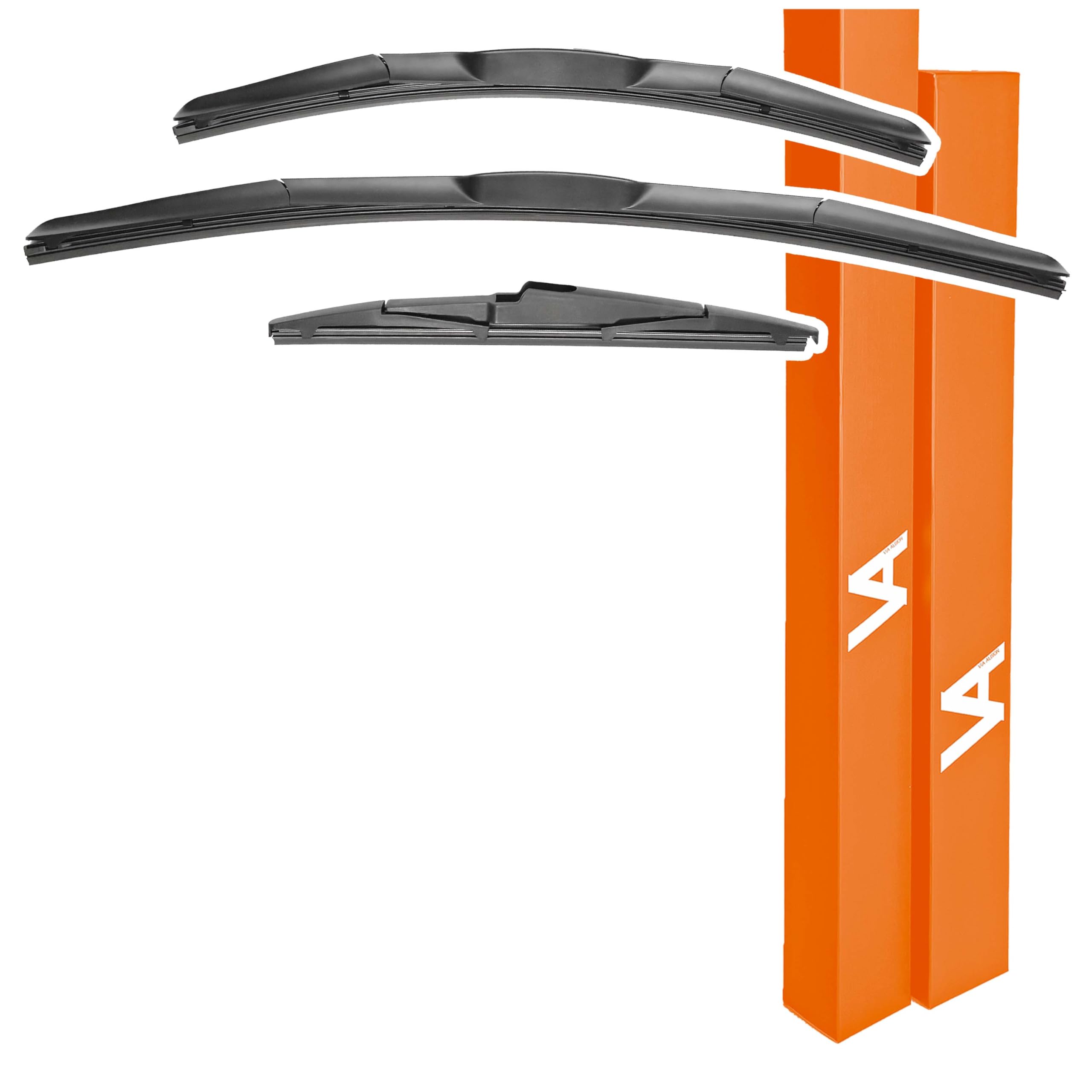 HQ Automotive Kit Tergicristalli Per Hyundai I10 MK2 (2013-2019) | Anteriore E Posteriore | 550+400+280 Mm