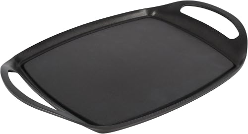 513603 Plancha Fonte d'Aluminium Noir 29 cm x 23 cm Crealys