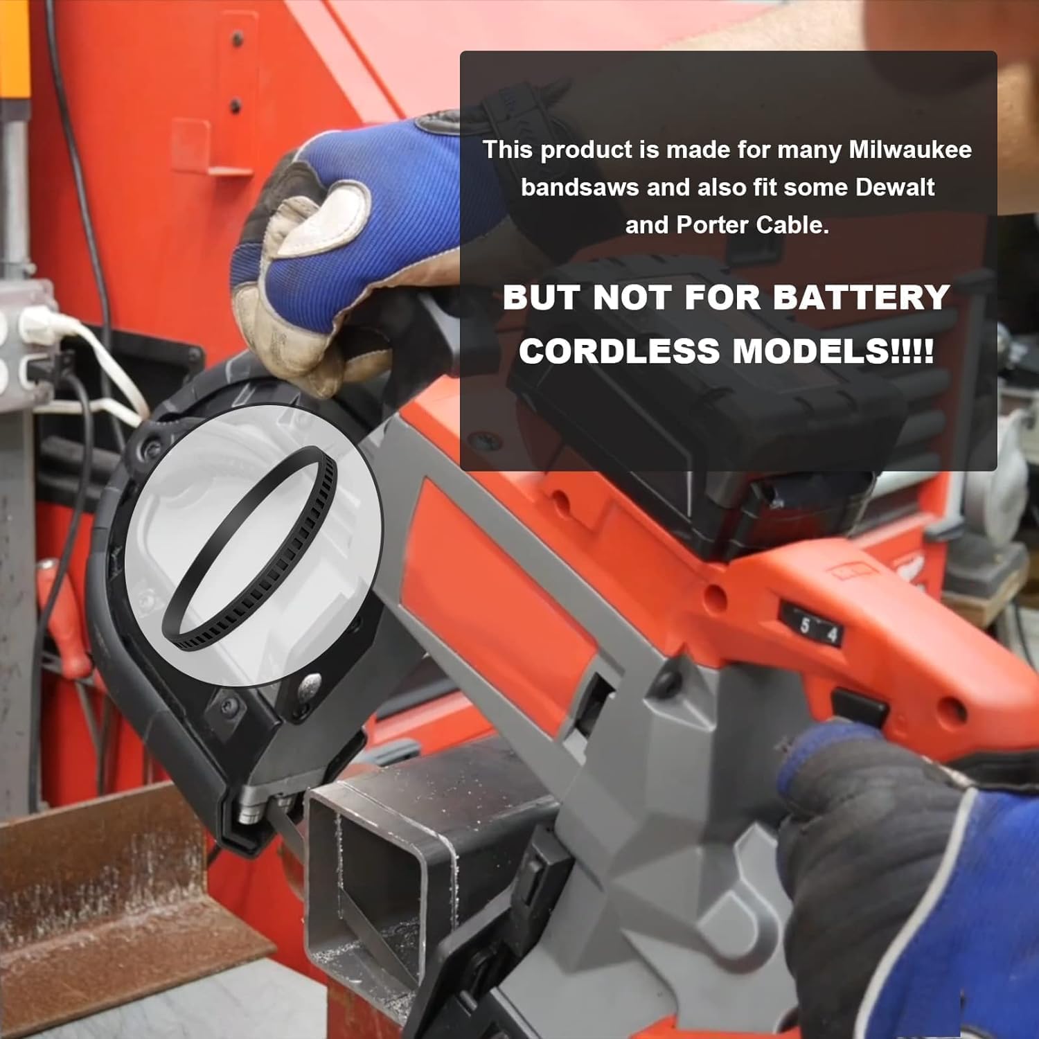 Milwaukee Band Saw Blade Deep Cut-Mfg# 48-39-0511 - Sold As 2 Units (BX/3)