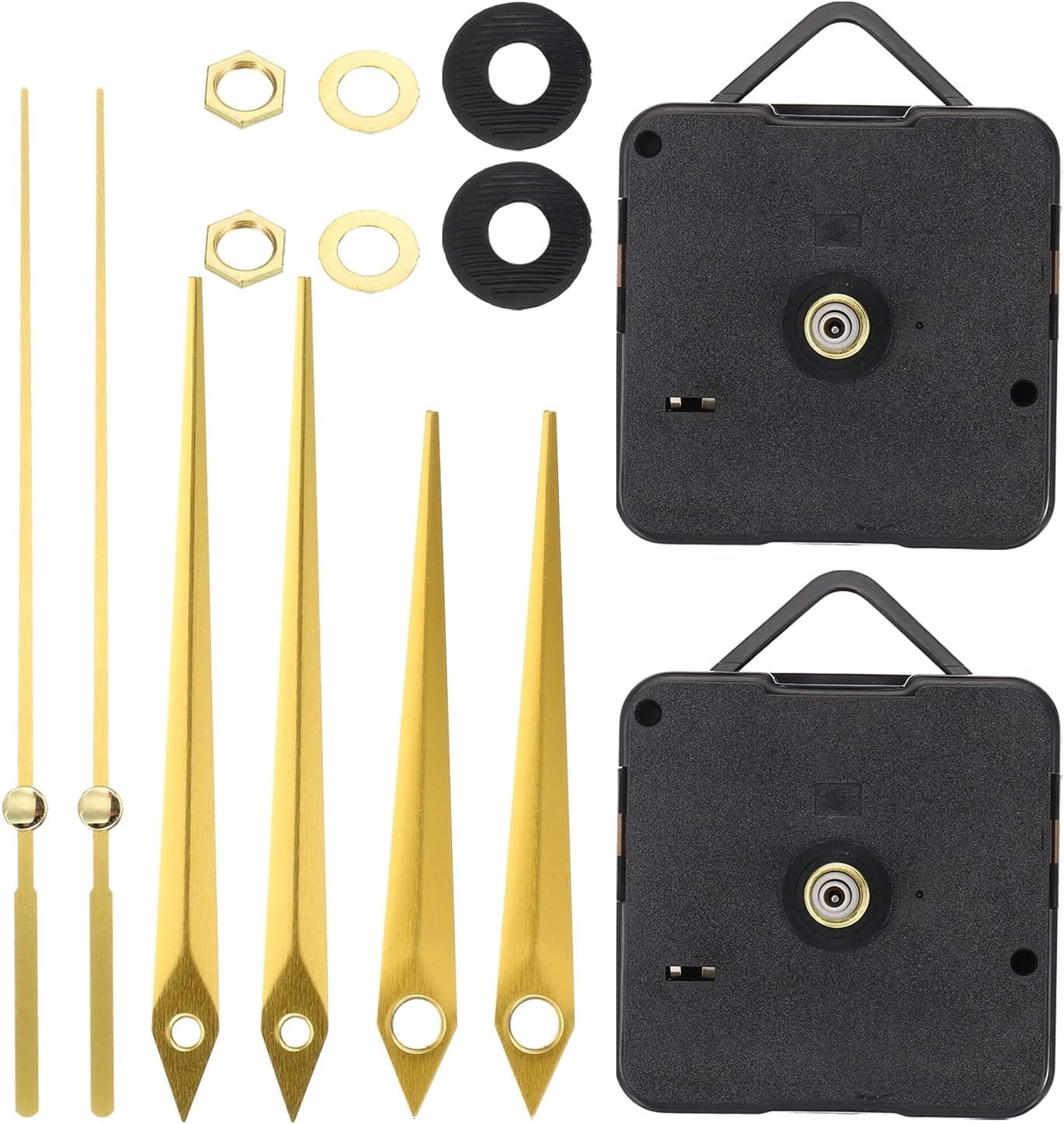 PATIKIL Clock Mechanism Replacement, 2 Pcs Clock Mechanism