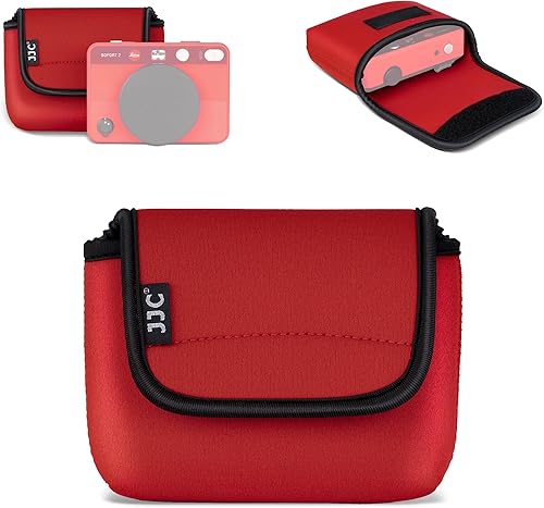 Miniatura 10 de SOFORT 2 - Funda de neopreno suave para cámara instantánea Leica SOFORT 2, con apertura de acceso rápido, funda de viaje a prueba de golpes, funda