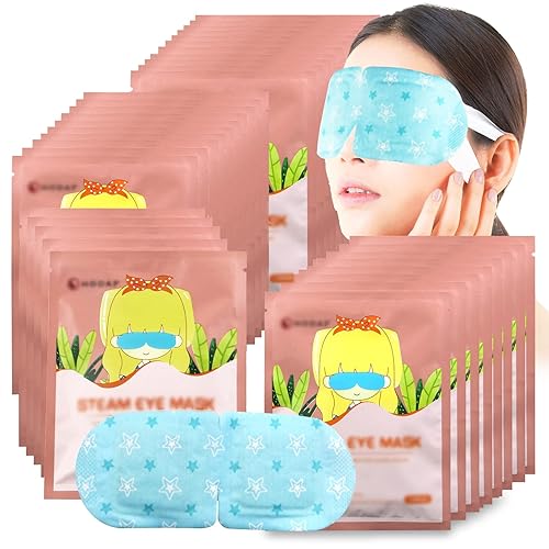 Miniatura 1 de Máscara de ojos de vapor para ojos secos Máscara de ojos calentada para dormir máscara de ojos para ojeras y eliminación de hinchazón, ojos más