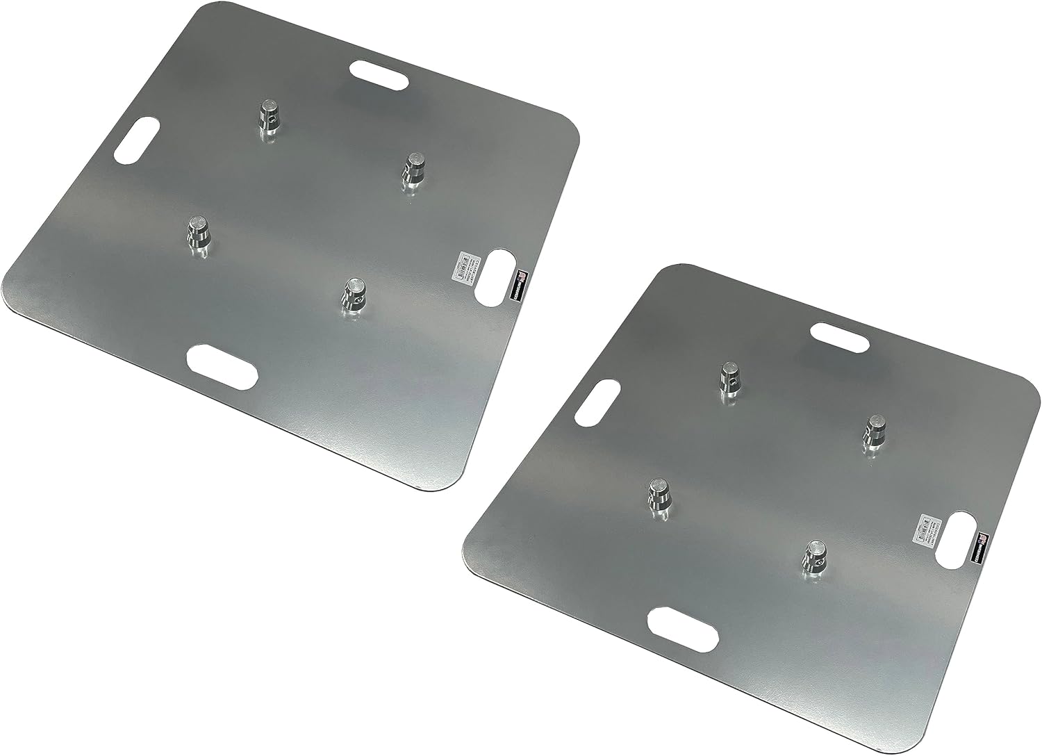 Two (2) Cedarslink 26"x26" Base Plates for 12"x12" Box Truss (11.42") With 2" Diameter Tubing Fits All Major Name Brands
