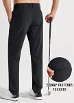 Libin Pantalon de golf pour hommes Robe de travail stretch Pantalons 30"/32"/34" Quick Dry Lightweight Casfy Pantalonnes avec poches