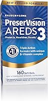 Vista 10 de PreserVision AREDS 2 - Suplemento vitamínico y mineral para los ojos, contiene luteína, vitamina C, zeaxantina, zinc y vitamina E, 120 cápsulas