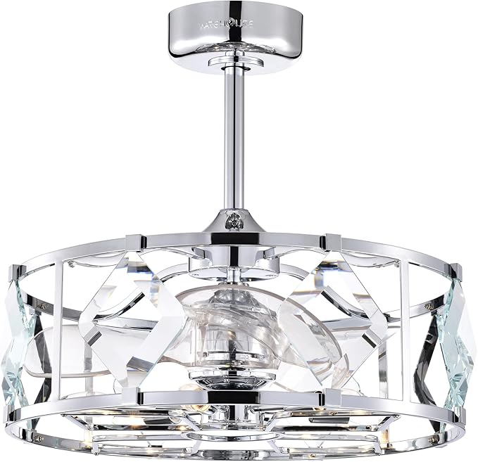 Ventilador de Techo con Luz LED y Control Remoto