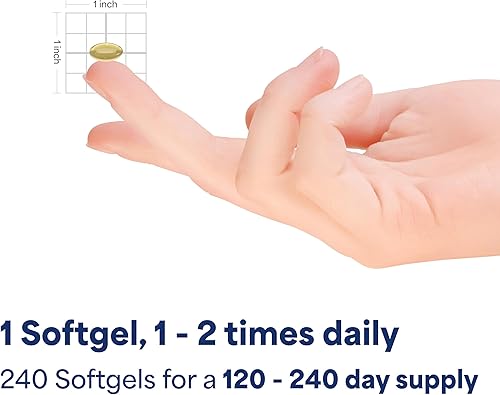 Miniatura 10 de Puritan's Pride Coenzima CoQ10 200 mg, suplemento dietético para la salud cardíaca, presión arterial, salud oral de las encías y apoyo al