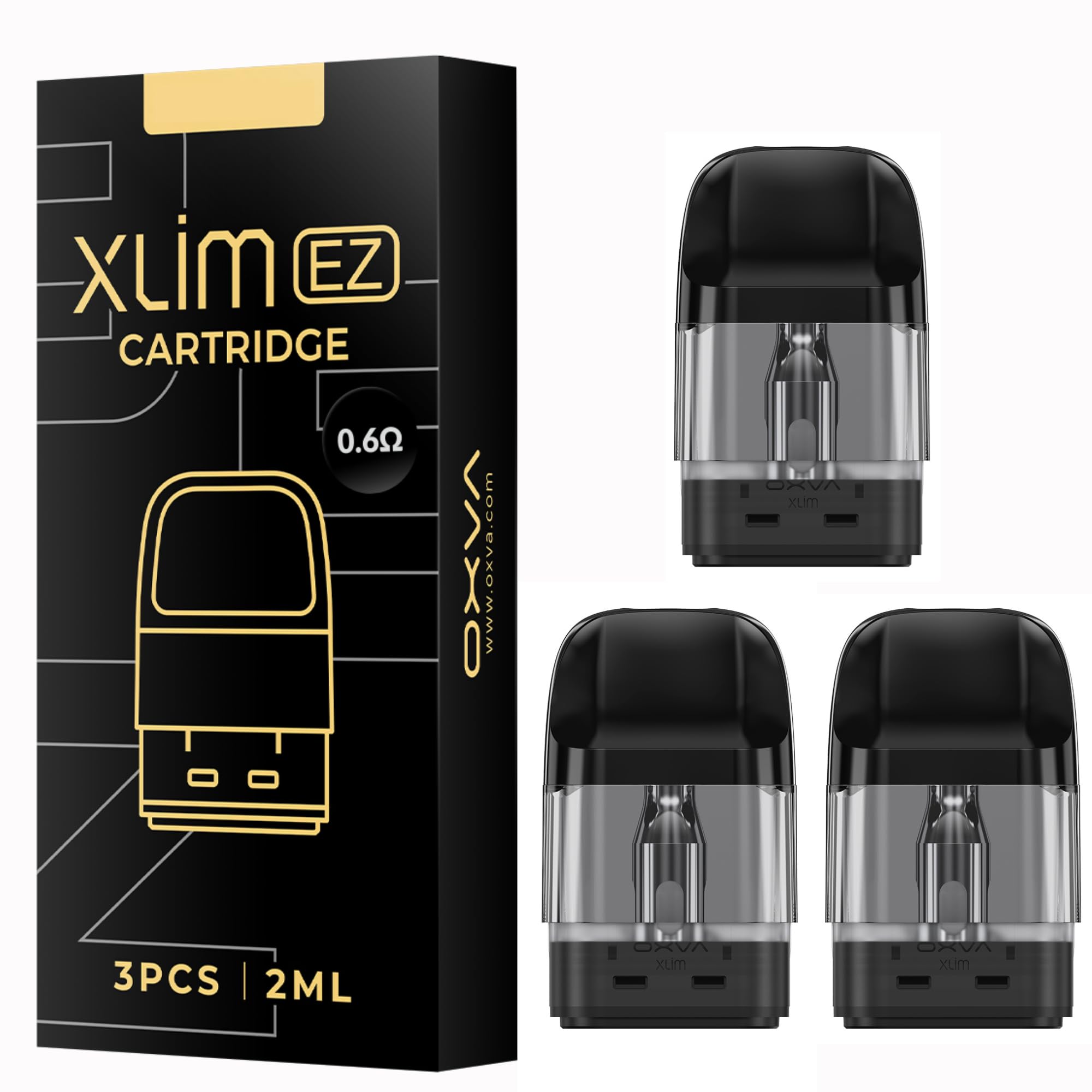 oxva xlim ez pod OXVA Xlim EZ 2ml Pods (3pcs) – Smoketronics