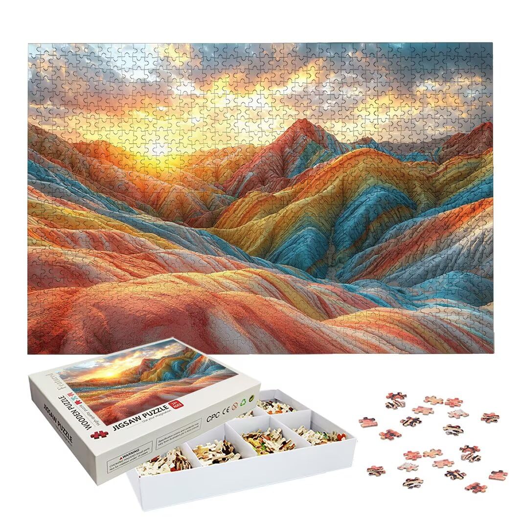Puzzle Color, Puzzle 1500 Piezas para Adultos, Regalo Mujer/Hombre -2497