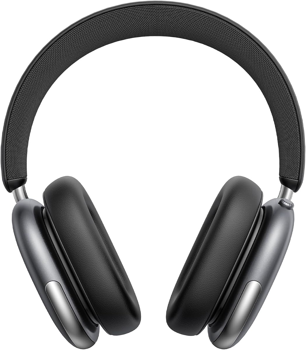 Eduiosma Bluetooth Headphones Wireless Over Ear 80H Playtime with Mic | Noise Reduction, Low Latency, Bluetooth 6.0, Deep Bass, Hi-Fi Stereo Sound, Comfortable, Lightweight for Travel Home Work