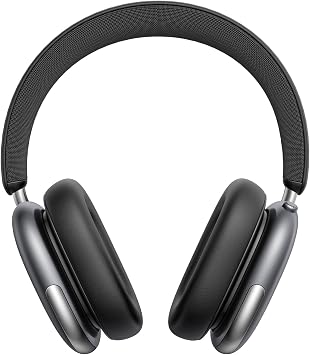 Eduiosma Bluetooth Headphones Wireless Over Ear 80H Playtime with Mic | Low Latency, Bluetooth 6.0, Deep Bass, Hi-Fi Stereo Sound, Comfortable, Lightweight for Cellphone Laptop Travel Work