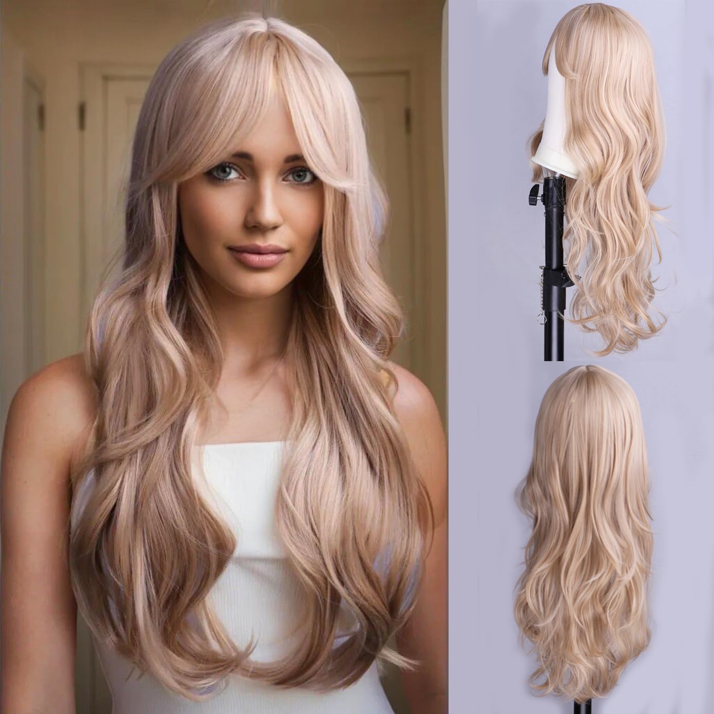 Lush Amazon Blonde Wig Capture Digital Art Lush Amazon Blonde Wig Capture Digital Art