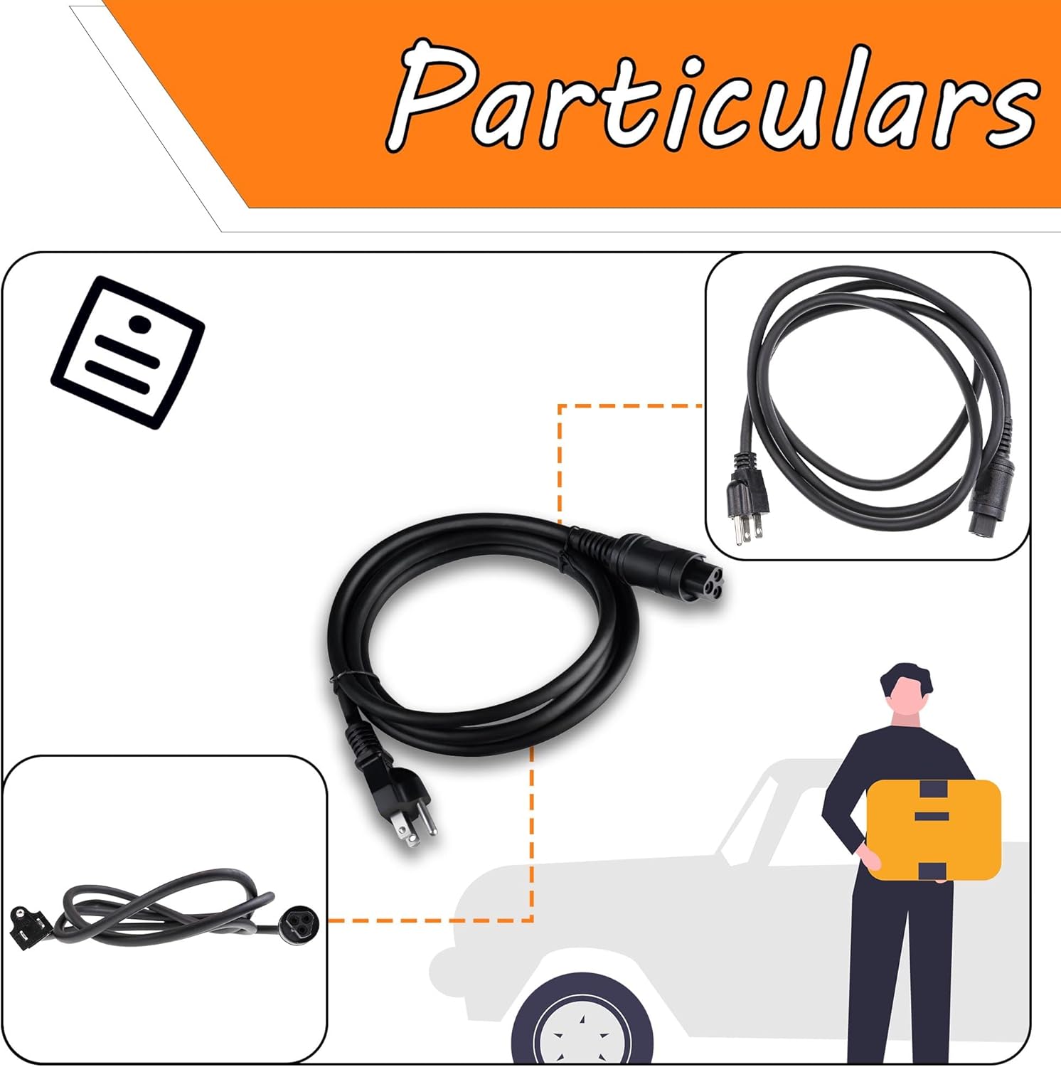 Block Heater Cable,Engine Coolant Heater Cable Compatible for 19-23 Chevrolet Silverado 1500/LD/LTD,20-24 GM Chevy Silverado 2500/3500,19-22 Buick Cadillac Replace# 84564686|84564686