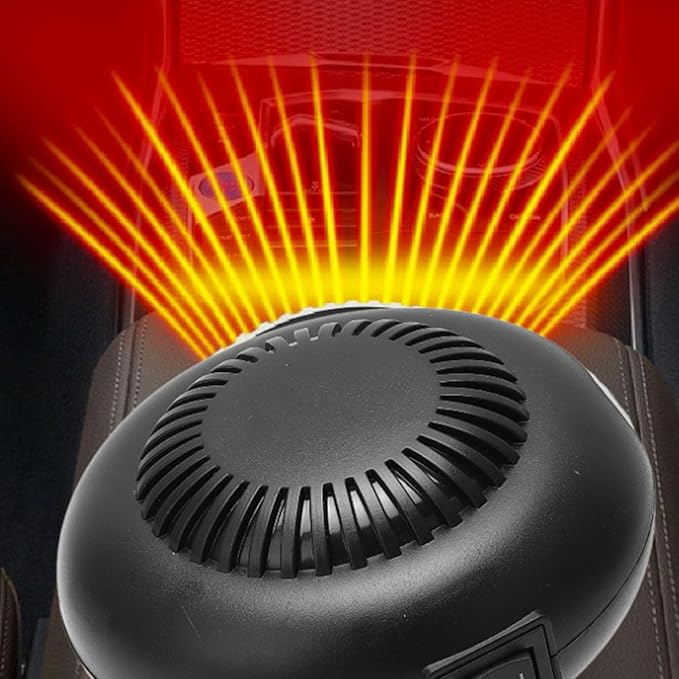 Calefactor Eléctrico Portátil a Batería 170W con 2 Puertos USB miniatura 3