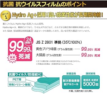 Amazon | PDA工房 Lenovo Legion Y900対応 抗菌 抗ウイルス[光沢] 保護