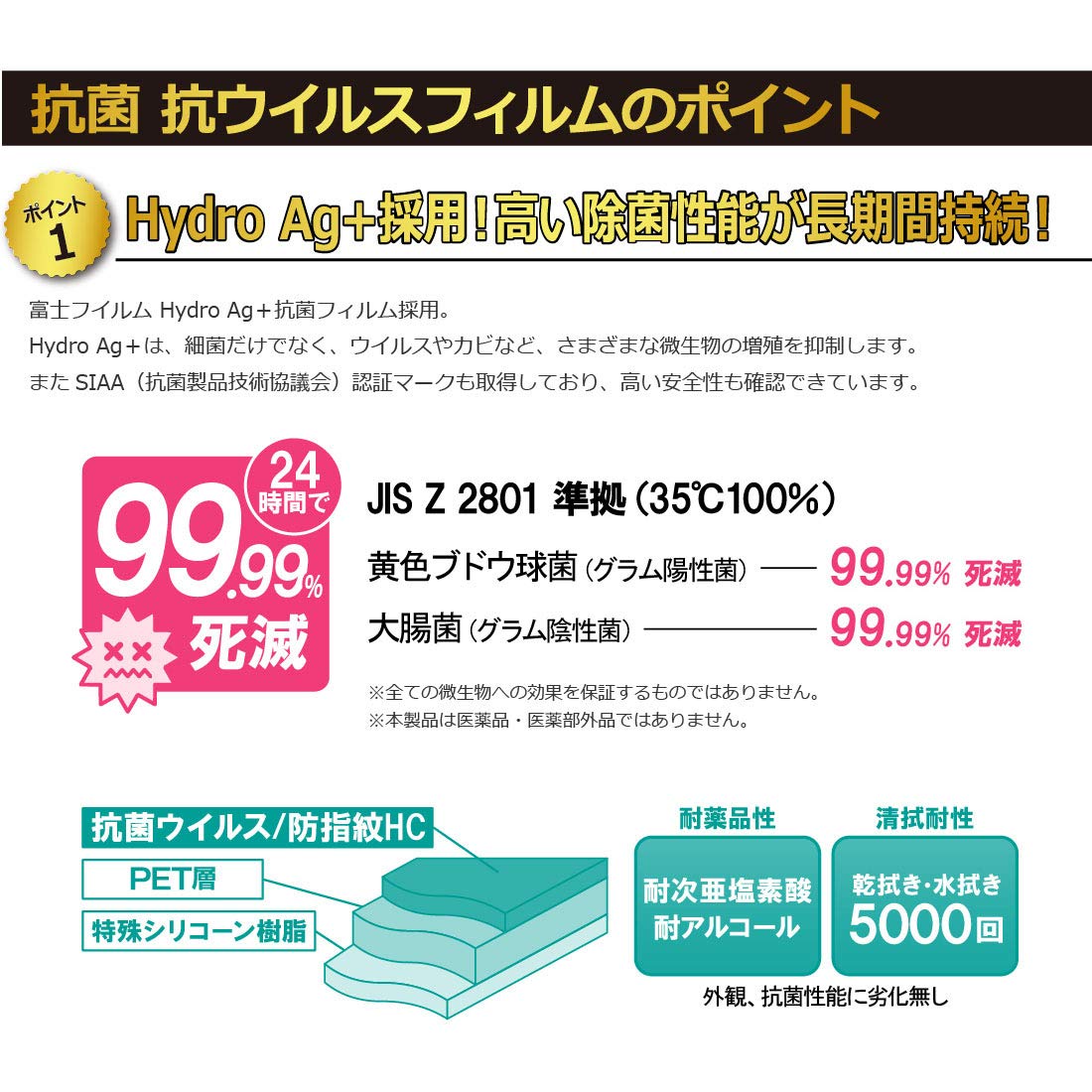 Lenovo Legion Y900対応 保護 フィルム Amazon.co.jp: PDA工房 Lenovo Legion Y900対応 抗菌 抗ウイルス